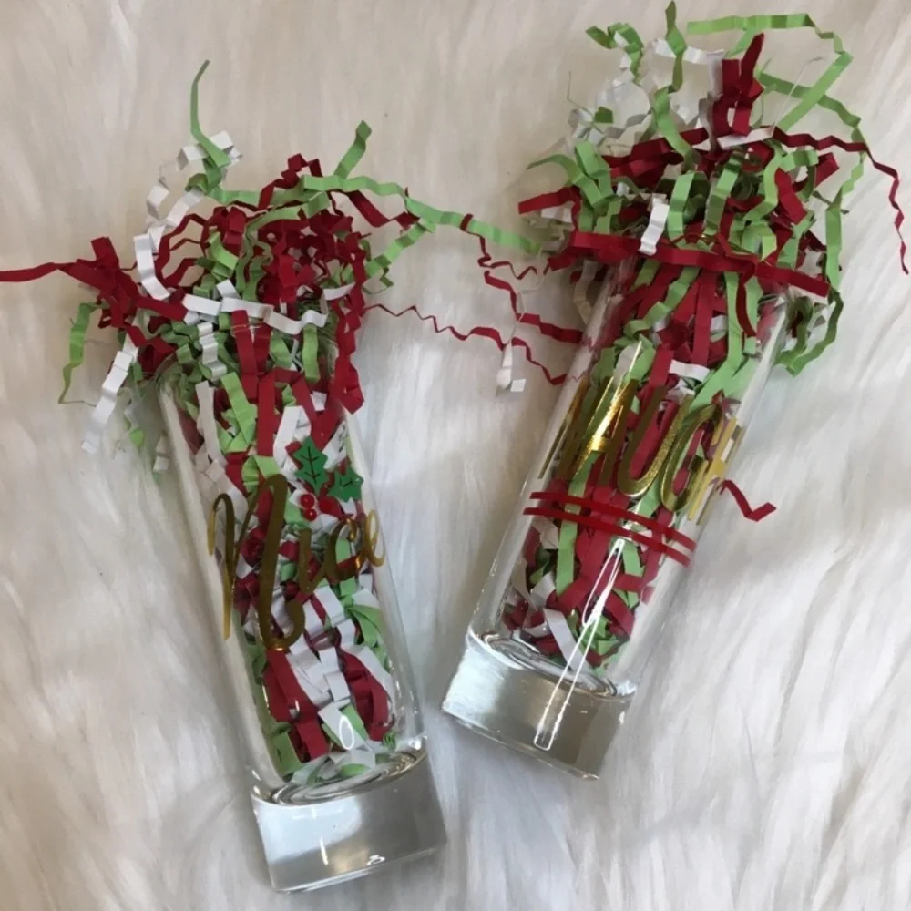 Pottery Barn | Christmas Shot Glasses Set